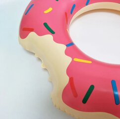 Roosa donut basseini rõngas, „Electronics LV-1078“, 1 tk. hind ja info | Täispuhutavad veemänguasjad ja ujumistarbed | kaup24.ee