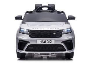 Lean Cars Range Rover QY2088 kahekohaline lasteauto, hõbedane hind ja info | Laste elektriautod | kaup24.ee