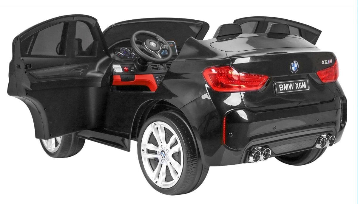 Kahekohaline elektriauto BMW X6M XXL, must цена и информация | Laste elektriautod | kaup24.ee