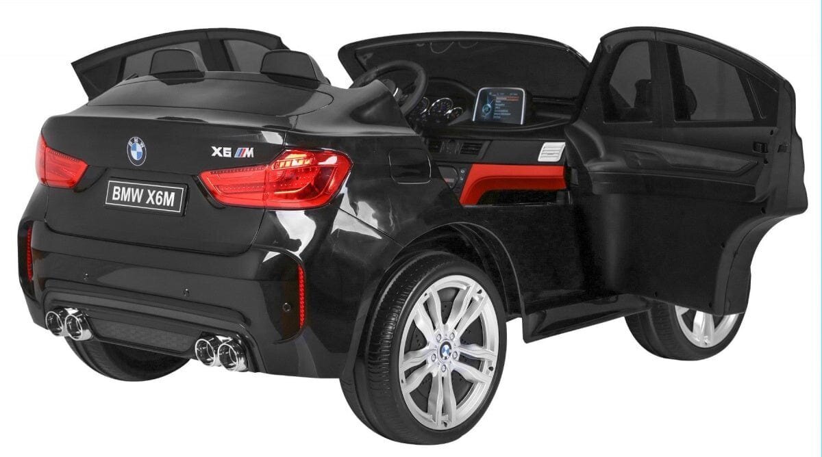 Kahekohaline elektriauto BMW X6M XXL, must цена и информация | Laste elektriautod | kaup24.ee