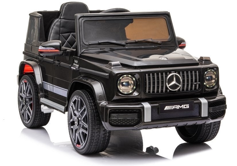 Lean Cars Mercedes G63 AMG ühekohaline laste elektriauto, must цена и информация | Laste elektriautod | kaup24.ee