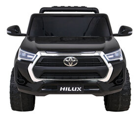 Одноместный электромобиль Toyota Hilux, черный цена и информация | Электромобили для детей | kaup24.ee