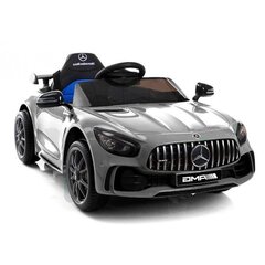 Ühekohaline laste elektriauto Mercedes GTR Lean Cars, hõbedane цена и информация | Электромобили для детей | kaup24.ee