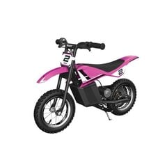 Elektrimootoriga laste maastikumootorratas Dirt Rocket MX125 Razor, must/roosa hind ja info | Laste elektriautod | kaup24.ee