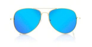 Солнцезащитные очки авиаторы, LANJIAOLUO, голубые, 1шт цена и информация | Женские солнцезащитные очки | kaup24.ee