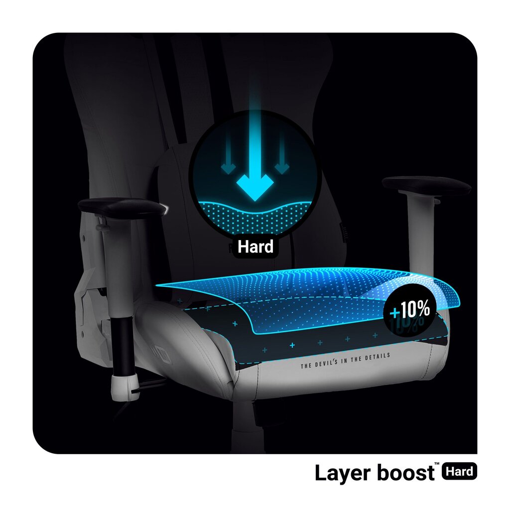 Mängutool Diablo X-Ray 2.0 Kuninglik, valge/must цена и информация | Kontoritoolid | kaup24.ee