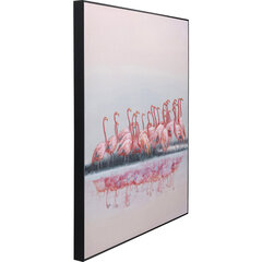 Seinapilt raamis "Flamingo", 100 x 120 cm hind ja info | Seinapildid | kaup24.ee