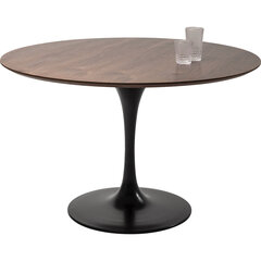 Стол Invitation Set Oak Black Ø120 см цена и информация | Кухонные и обеденные столы | kaup24.ee