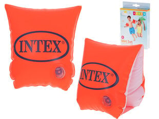 Надувные рукава для плавания оранжевые, INTEX цена и информация | Нарукавники, жилеты для плавания | kaup24.ee