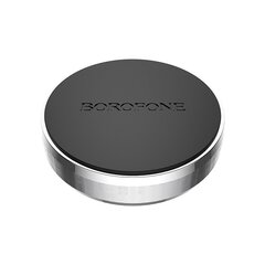 Borofone Car holder BH7 Platinum magnetic, stick-on base silver цена и информация | Держатели для телефонов | kaup24.ee