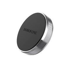 Borofone Car holder BH7 Platinum magnetic, stick-on base silver цена и информация | Держатели для телефонов | kaup24.ee