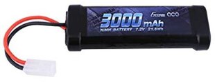 Akumulator Gens Ace 3000mAh 7,2V NiMH Tamiya цена и информация | Электромобили для детей | kaup24.ee