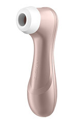 Массажер Satisfyer Pro 2, золотого цвета цена и информация | Вибраторы | kaup24.ee