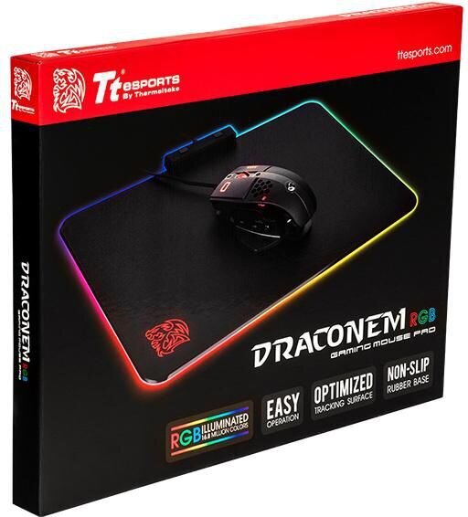 Ttesports MP-DCM-RGBHMS-01, must hind ja info | Hiired | kaup24.ee