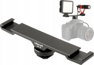 Tarvikuhoidja adapter mikrofonilamp 2x jalg Ulanzi Pt-2 hind ja info | Filtrid fotoaparaatidele | kaup24.ee