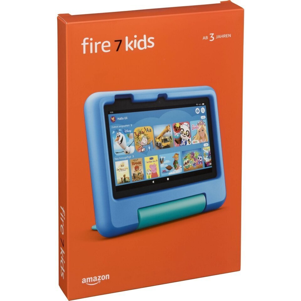 Amazon tahvelarvuti Fire HD 7 Kids (2022) 7.0" 16GB sinine hind ja info | Tahvelarvutid | kaup24.ee