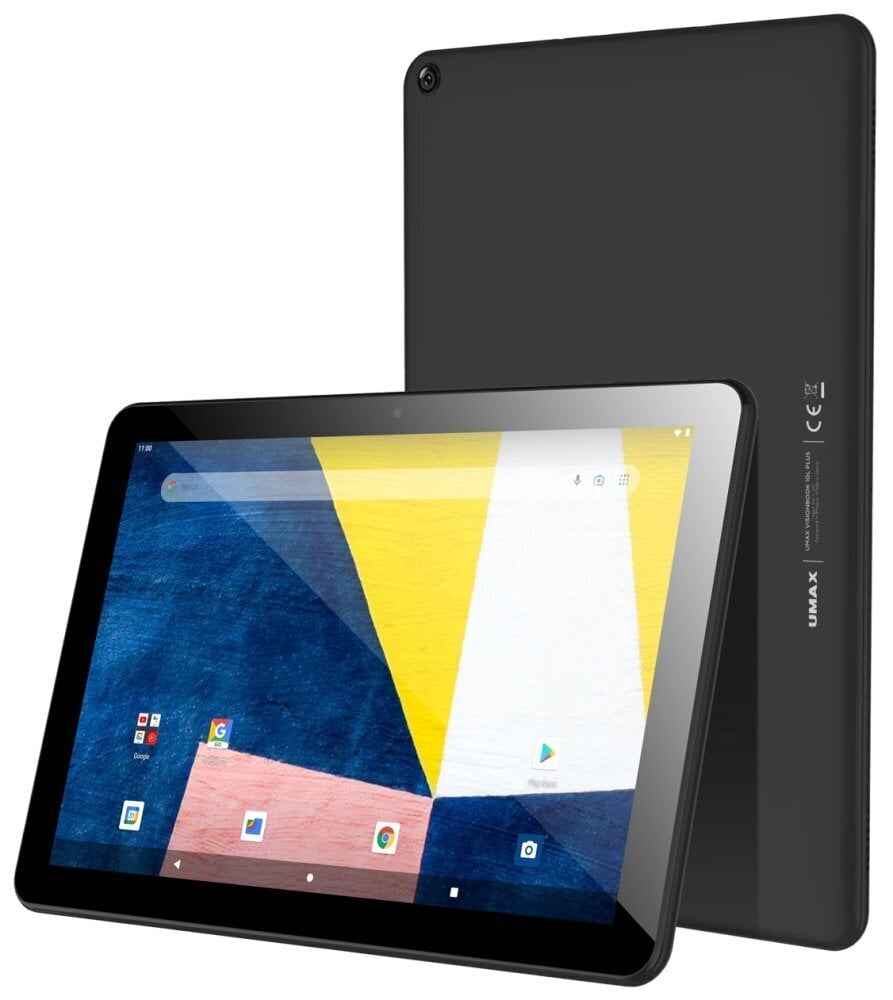 UMAX tahvelarvuti VisionBook 10L Plus/ 10,1" IPS/ 1280x800/ A133/ 2GB/ 32GB Flash/ USB-C/ pesa SD/ Android 11/ tmavě šedý hind ja info | Tahvelarvutid | kaup24.ee