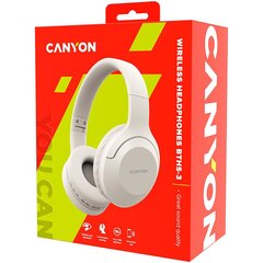 Canyon BTHS-3 White цена и информация | Наушники | kaup24.ee