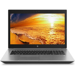HP ZBook 17 G5 17.3 1600x900 i5-8400H 8GB 256SSD M.2 NVME WIN11Pro RENEW цена и информация | Ноутбуки | kaup24.ee