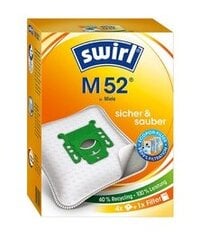 (DE) Wirbel, Tolmuimeja kotid M52, 4tk (Saksa toode) hind ja info | Tolmuimejate lisatarvikud | kaup24.ee