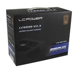 LC-Power LC6550 V2.3 цена и информация | Материнские платы (PSU) | kaup24.ee