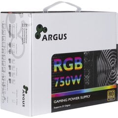 Argus RGB-750W CM II цена и информация | Материнские платы (PSU) | kaup24.ee