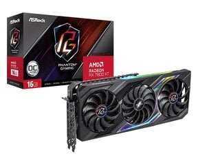 ASRock AMD Radeon RX 7800 XT Phantom Gaming OC (RX7800XT PG 16GO) hind ja info | Videokaardid (GPU) | kaup24.ee