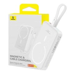 Powerbank Baseus Magnetic Mini 10000mAh 20W MagSafe (black) цена и информация | Зарядные устройства Power bank | kaup24.ee