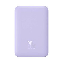 Magnetic Mini Air Powerbank Baseus 10000mAh 20W (purple) цена и информация | Зарядные устройства Power bank | kaup24.ee