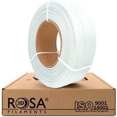 3D-printeri filament t PLA, valge 1.75mm 1kg refill Rosa3D цена и информация | Смарттехника и аксессуары | kaup24.ee