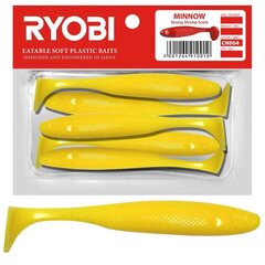 Мягкая приманка Scented Ryobi Minnow 76мм CN004 5шт цена и информация | Воблеры, приманки, блесны | kaup24.ee