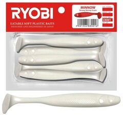 Мягкая приманка Scented Ryobi Minnow 76мм CN001 5шт цена и информация | Воблеры, приманки, блесны | kaup24.ee