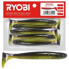 Мягкая приманка Scented Ryobi Skyfish 109мм CN010 3шт цена и информация | Воблеры, приманки, блесны | kaup24.ee