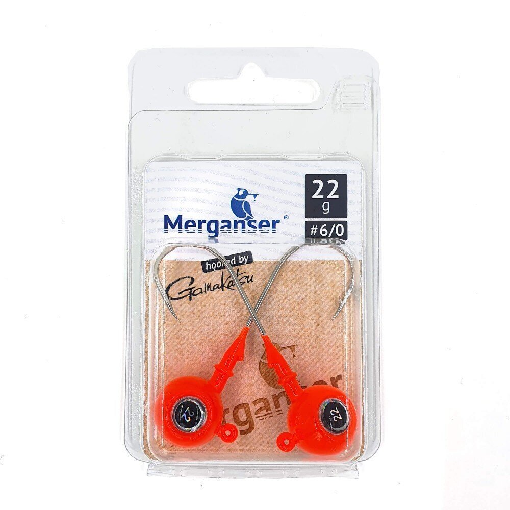 Jigipea Merganser Gamakatsu Jig 3D Eyes 8g, 5/0, 2tk hind ja info | Raskused | kaup24.ee