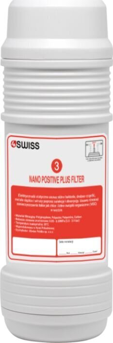 4Swiss Nano Positive Filter No. 3 hind ja info | Filterkannud ja filtrid | kaup24.ee