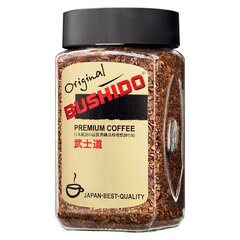 Bushido Original lahustuv kohv, 100g hind ja info | Kohv, kakao | kaup24.ee