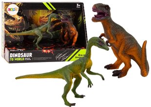 Набор фигурок динозавров Tyrannosaurus и Compsognathus 2 штуки цена и информация | Игрушки для мальчиков | kaup24.ee