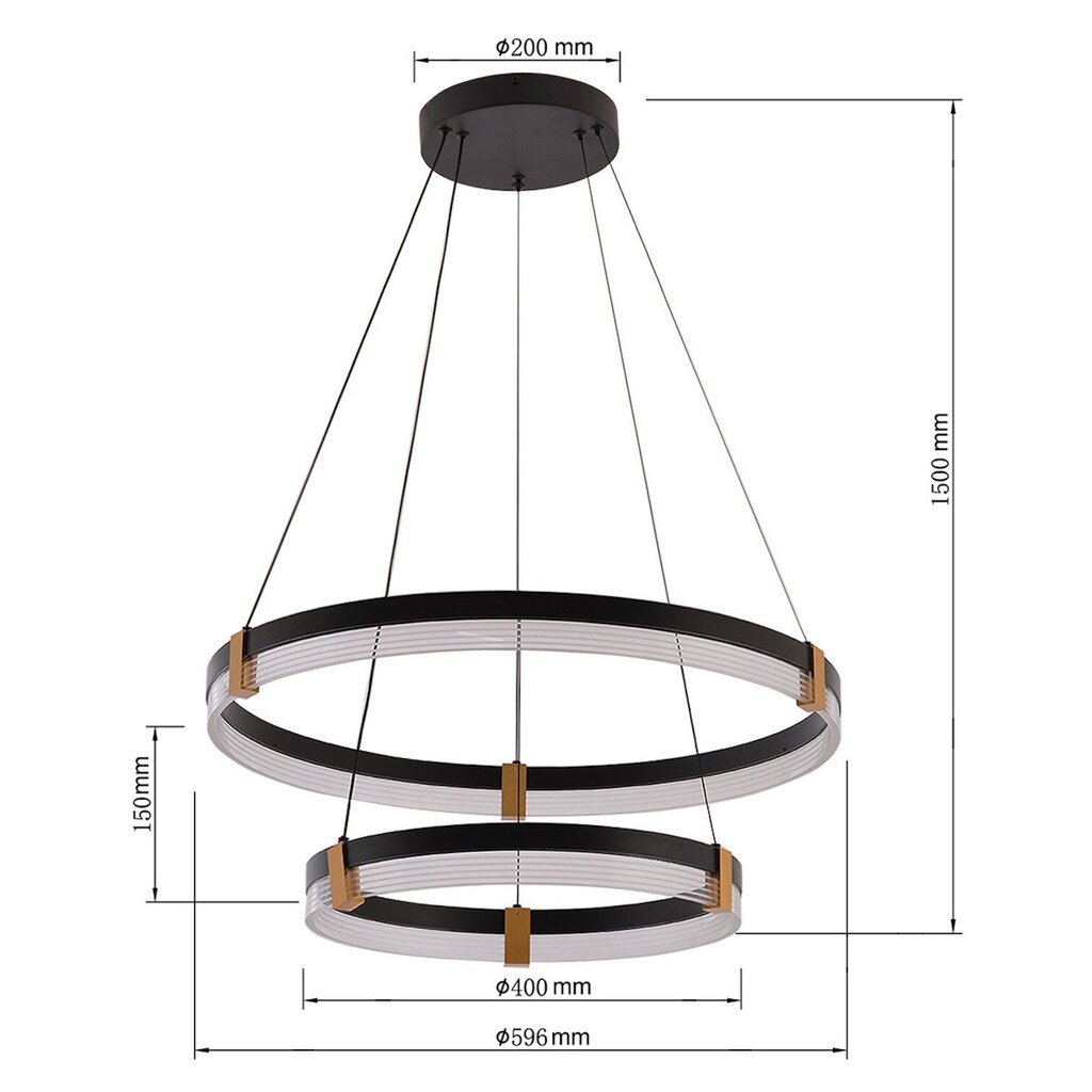 Light Prestige rippvalgusti Plum 2 цена и информация | Rippvalgustid | kaup24.ee