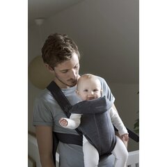 Переноска BabyBjörn Mini Woven, черный цвет цена и информация | Слинги, эргорюкзаки | kaup24.ee