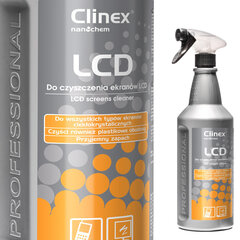 Monitori ja ekraani puhastusvahend Clinex, 1L hind ja info | Puhastusvahendid | kaup24.ee