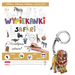 Ehete valmistamise komplekt Shrink Foil, safari loomad hind ja info | Arendavad mänguasjad | kaup24.ee