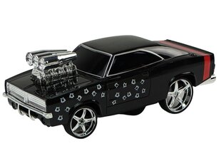 Kaugjuhitav drift auto 1:18, must hind ja info | Poiste mänguasjad | kaup24.ee