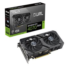 Asus Dual GeForce RTX 4070 Super Evo (90YV0KC1-M0NA00) hind ja info | Videokaardid (GPU) | kaup24.ee