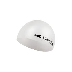 Ujumismüts Yingfa C0067-12WE1, valge hind ja info | Ujumismütsid | kaup24.ee