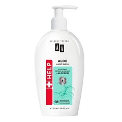 Vedelseep AA Help Aloe Hand Wash, 300 ml hind ja info | Seebid | kaup24.ee
