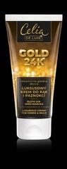 Käte- ja küünekreem Celia Gold 24K, 80 ml hind ja info | Kehakreemid, losjoonid | kaup24.ee