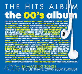 CD The Hits Album The 00's Album, 4 CD цена и информация | Виниловые пластинки, CD, DVD | kaup24.ee