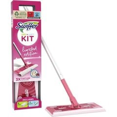 Swiffer Sweeper põrandapuhastuse stardikomplekt, Roosa цена и информация | Очистители | kaup24.ee