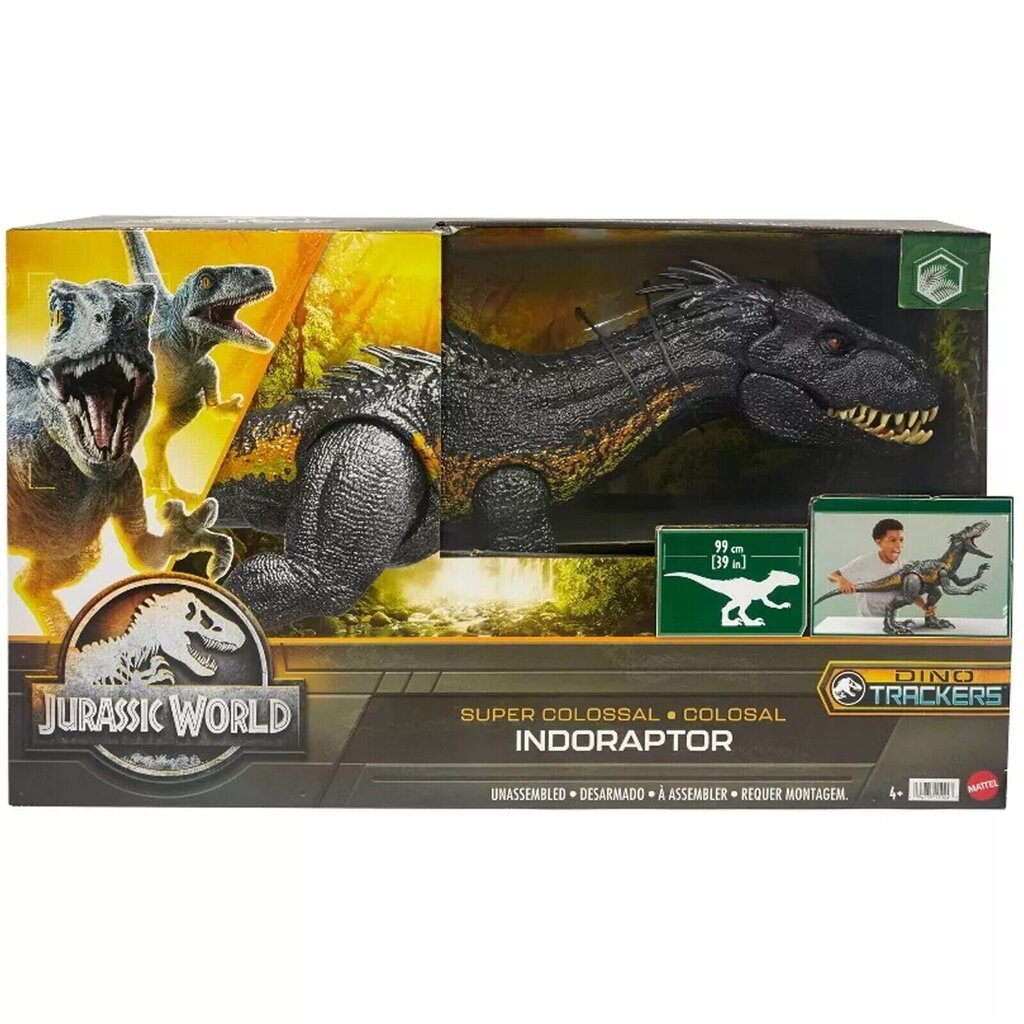 Dinosauruste kuju Mattel Jurassic World Colossal Indoraptor HKY14 цена и информация | Poiste mänguasjad | kaup24.ee