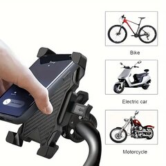 Универсальный велосипедный держатель для телефона цена и информация | Mobiiltelefonide hoidjad | kaup24.ee